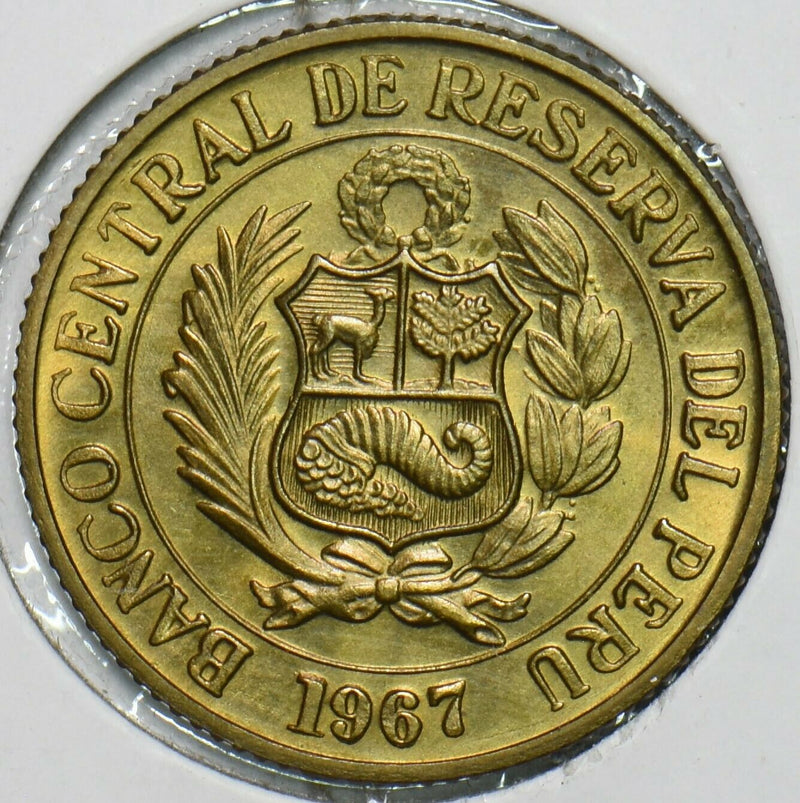 Peru 1967 25 Centavos 196600 combine shipping