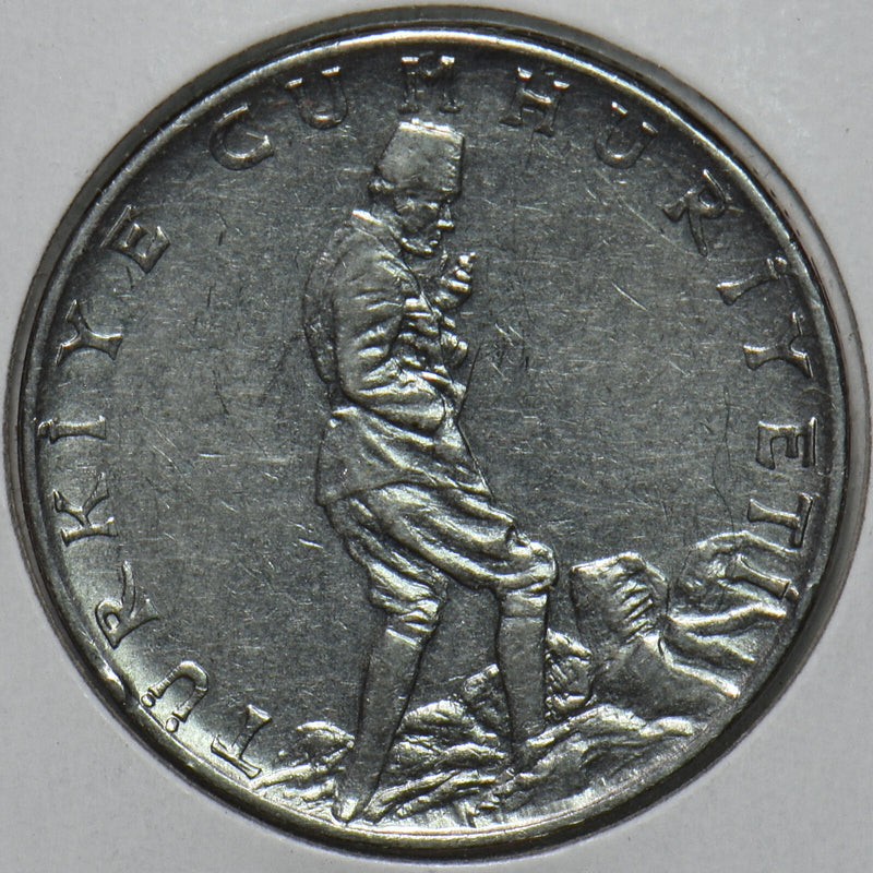 Turkey 1960 2 1/2 Lira 195768 combine shipping