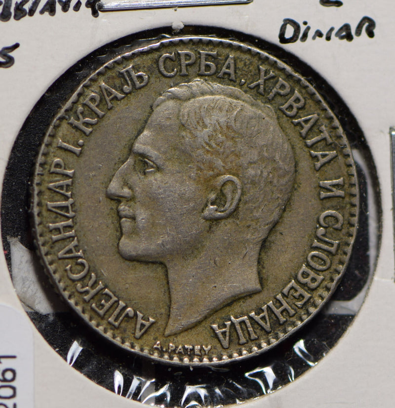 Yugoslavia 1925 2 Dinara  292061 combine shipping