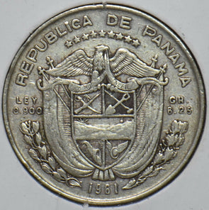 Panama 1961 1/4 Balboa 195127 combine shipping