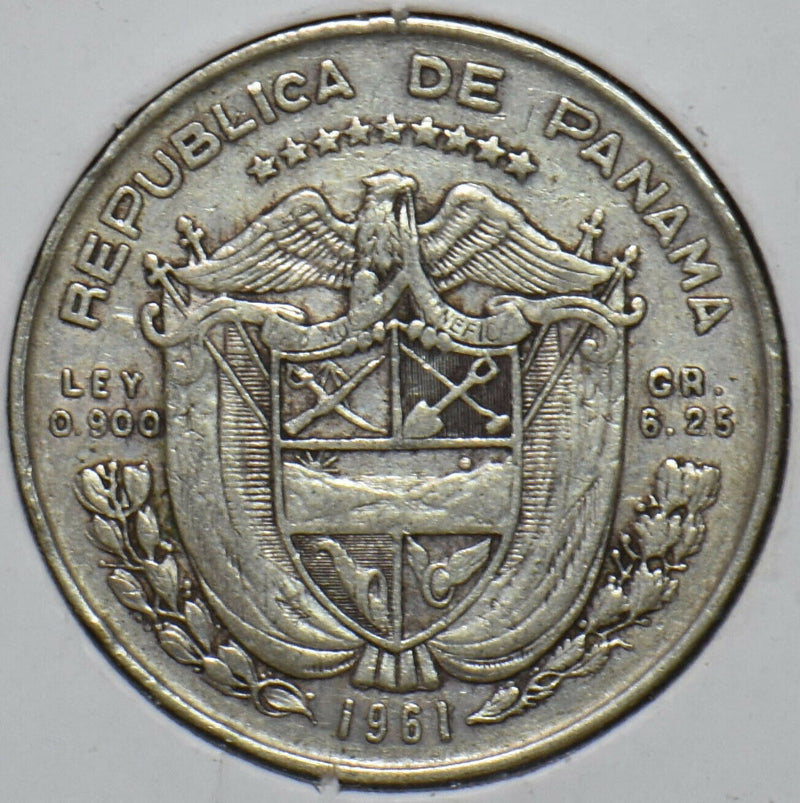 Panama 1961 1/4 Balboa 195127 combine shipping