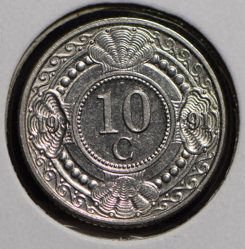 Netherlands Antilles 1991 10 Cents  901212 combine shipping