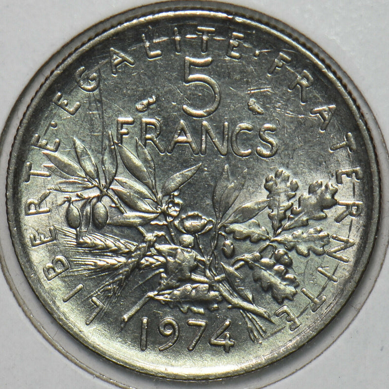 France 1974 5 Francs 195802 combine shipping