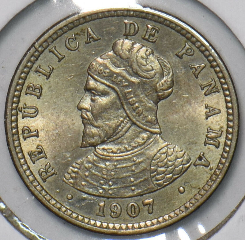 Panama 1907 1/2 Centesimo 296369 combine shipping