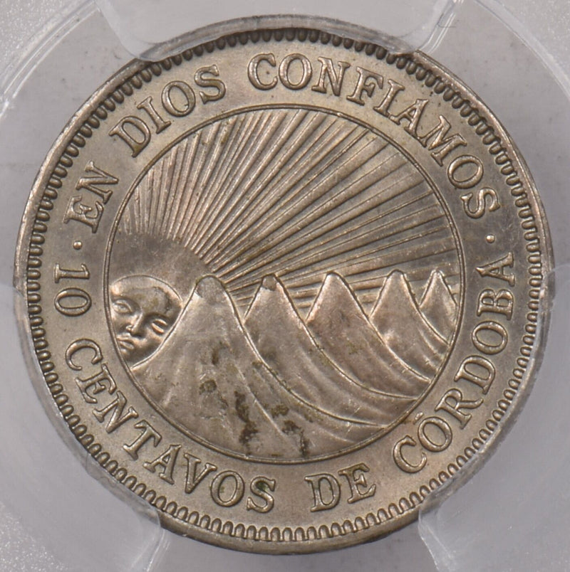 Nicaragua 1939 10 Centavos PCGS MS 64 PI0200 combine shipping