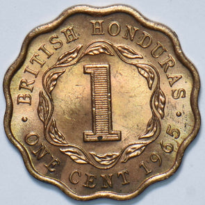 British Honduras 1965 Cent Queen Elizabeth II 293352 combine shipping