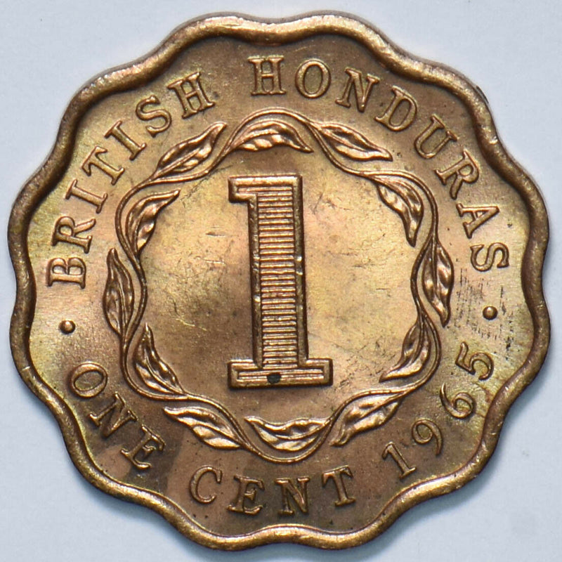 British Honduras 1965 Cent Queen Elizabeth II 293352 combine shipping