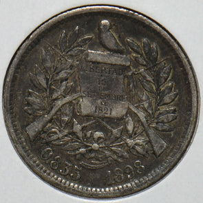 Guatemala 1898 2 Reales 195765 combine shipping