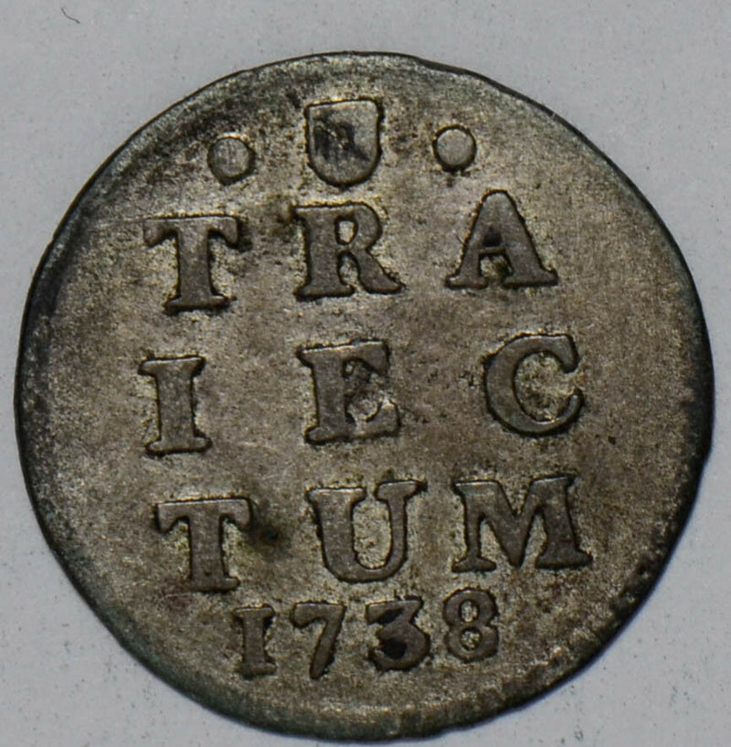Netherlands 1738  Stuiver  utrecht N0068 combine shipping
