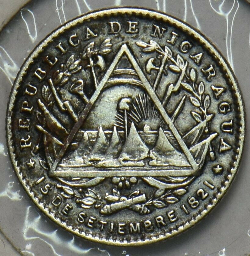 Nicaragua 1887 5 Centavos 296853 combine shipping
