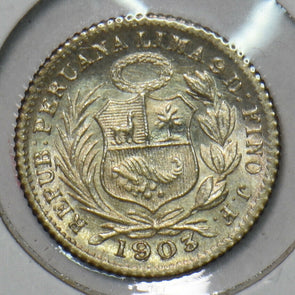 Peru 1903 1/2 Dino 491142 combine shipping