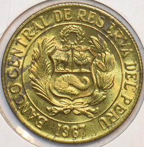Peru 1967 Sol Llama animal 195231 combine shipping