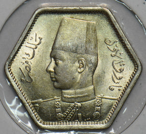 Egypt 1944 2 Piastres UNC 491048 combine shipping