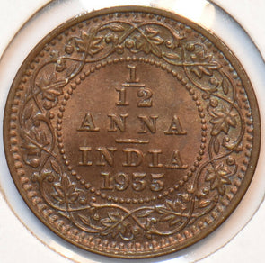 British India 1935 C 1/12 Anna 193012 combine shipping
