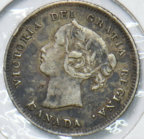 Canada 1897 5 Cents Queen Victoria I 293644 combine shipping