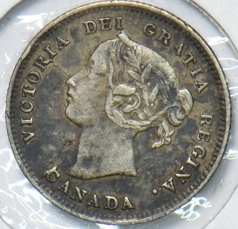 Canada 1897 5 Cents Queen Victoria I 293644 combine shipping