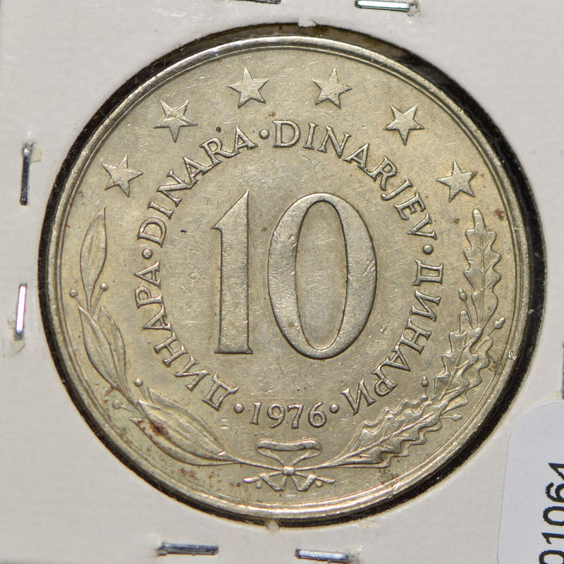 Yugoslavia 1976 10 Dinara  901064 combine shipping