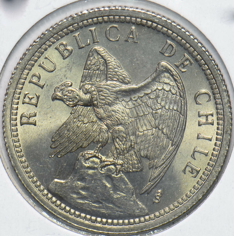 Chile 1933 Peso Vulture animal 293309 combine shipping