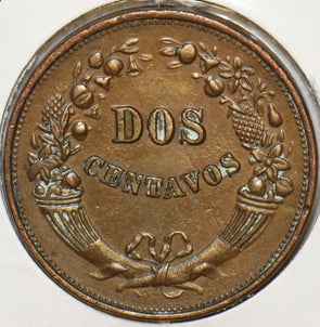 Peru 1934 2 Centavos 296892 combine shipping