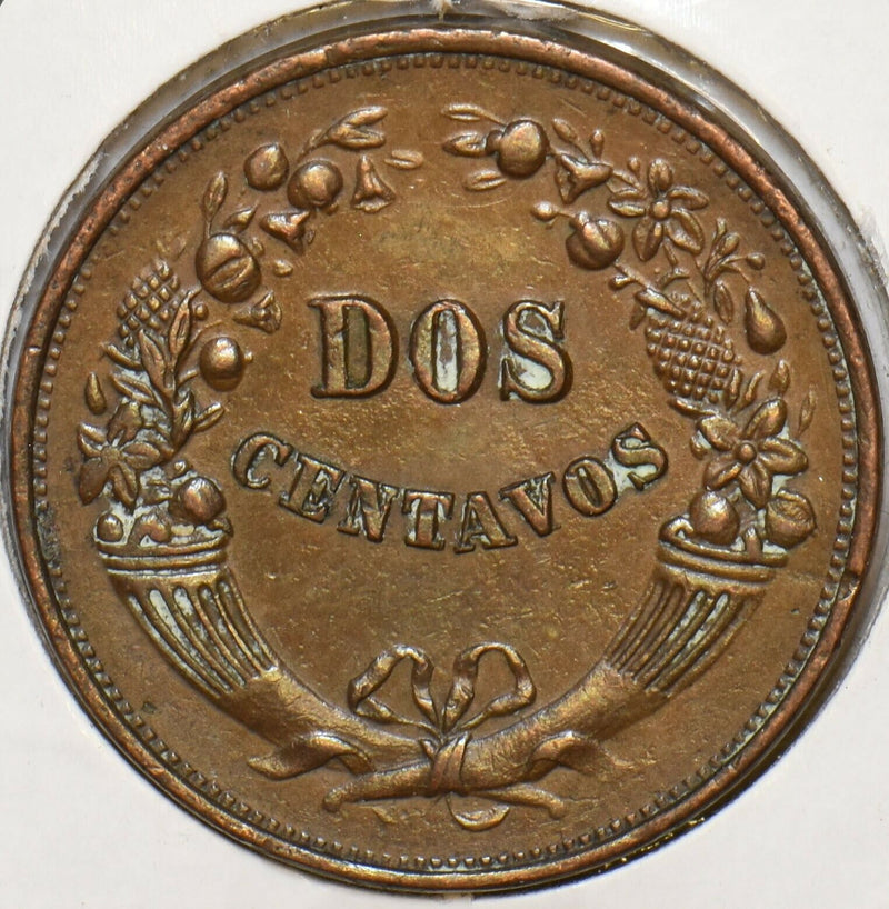 Peru 1934 2 Centavos 296892 combine shipping