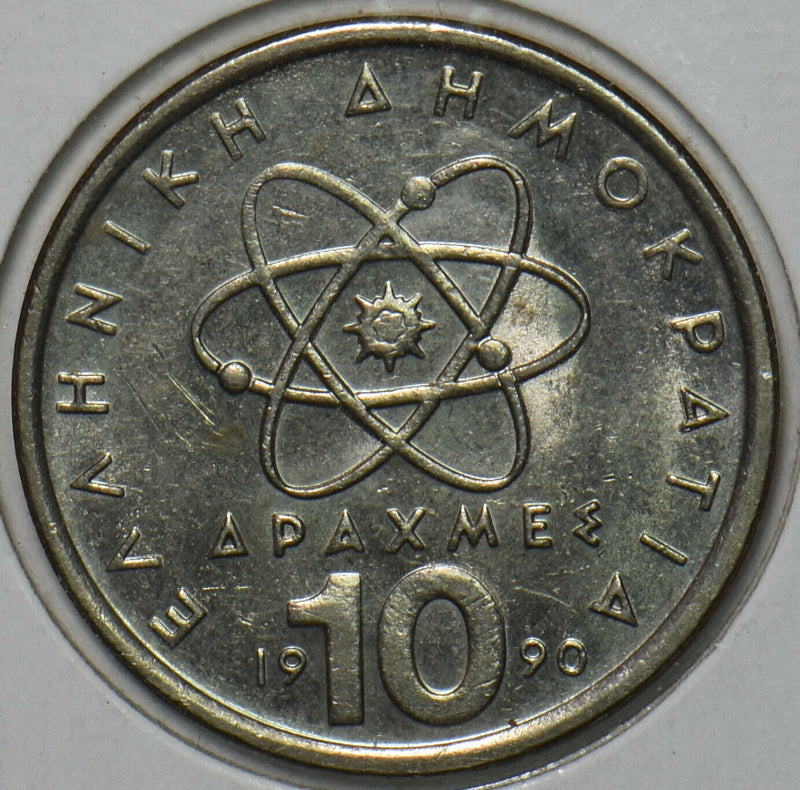 Greece 1990 10 Drachma 151750 combine shipping