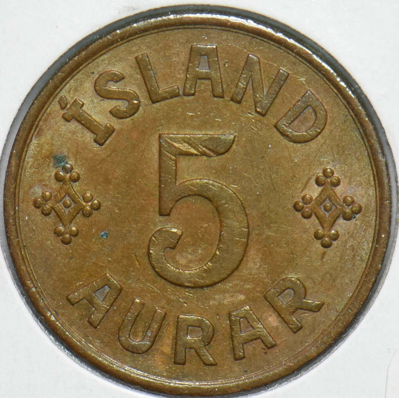 Iceland 1942 5 Aurar 192330 combine shipping