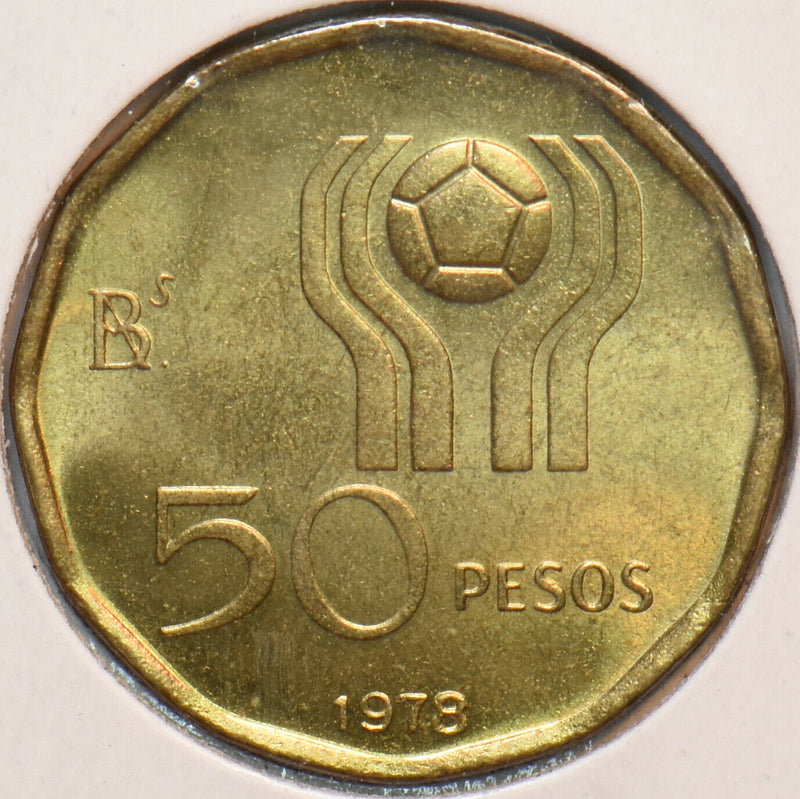 Argentina 1978 50 Pesos 193035 combine shipping
