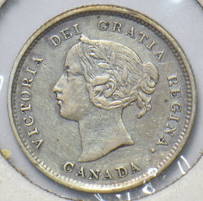 Canada 1891 5 Cents Queen Victoria I 293645 combine shipping