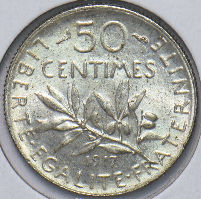 France 1917 50 Centimes 293957 combine shipping