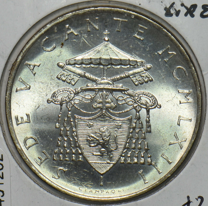 Vatican 1963 500 Lira Dove animal 491202 combine shipping