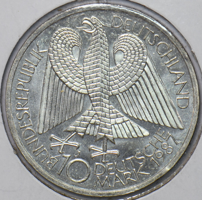 Germany 1987 10 Mark Eagle animal Bear 750th anniversary of Berlin 195149 combin