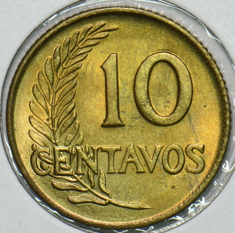 Peru 1960 10 Centavos 196586 combine shipping