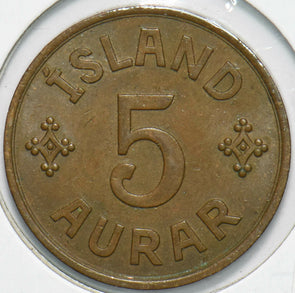Iceland 1940 5 Aurar 192393 combine shipping