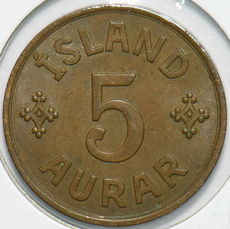 Iceland 1940 5 Aurar 192393 combine shipping