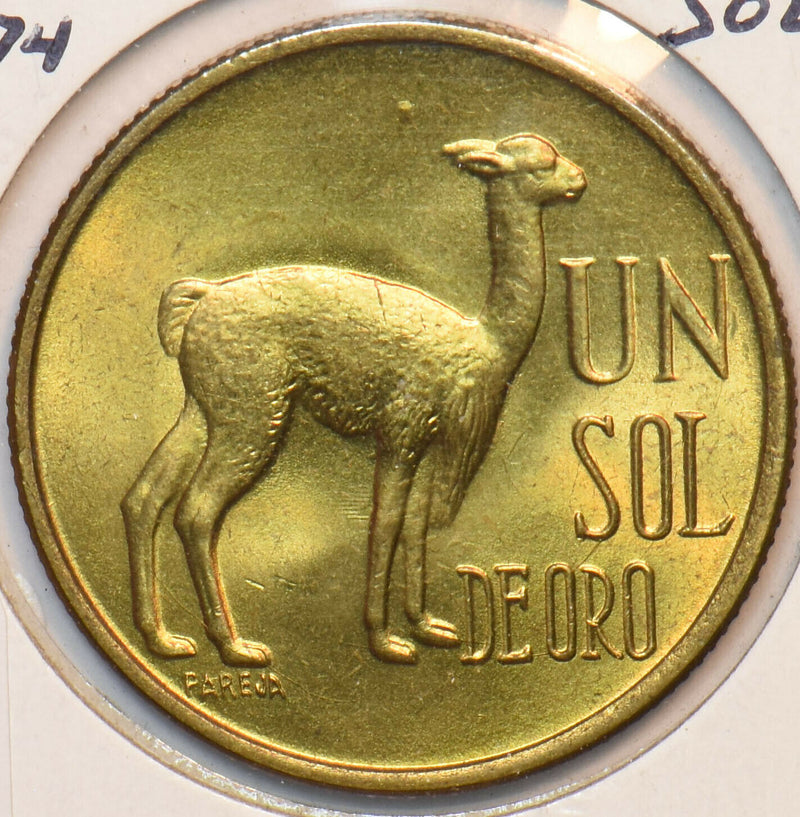 Peru 1974 Sol Llama animal 195227 combine shipping