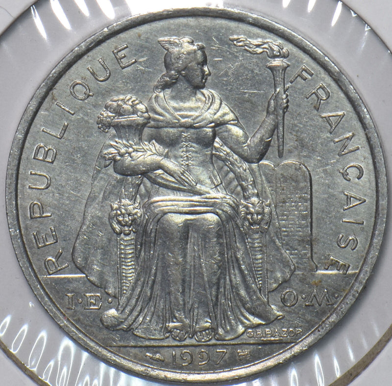 French Polynesia 1997 5 Francs 195215 combine shipping