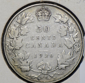 Canada 1920 50 Cents 290638 combine shipping