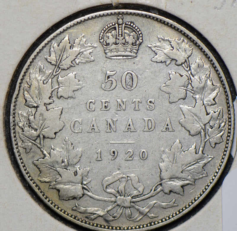 Canada 1920 50 Cents 290638 combine shipping