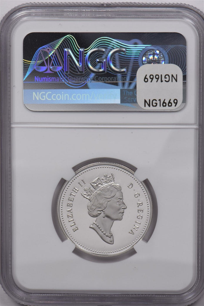 Canada 2000 50 Cents Silver NGC Proof 70 Ultra Cameo Bald Eagle NG1669 combine s