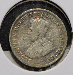 Australia 1922 3 Pence Kangaroo animal Emu  901243 combine shipping