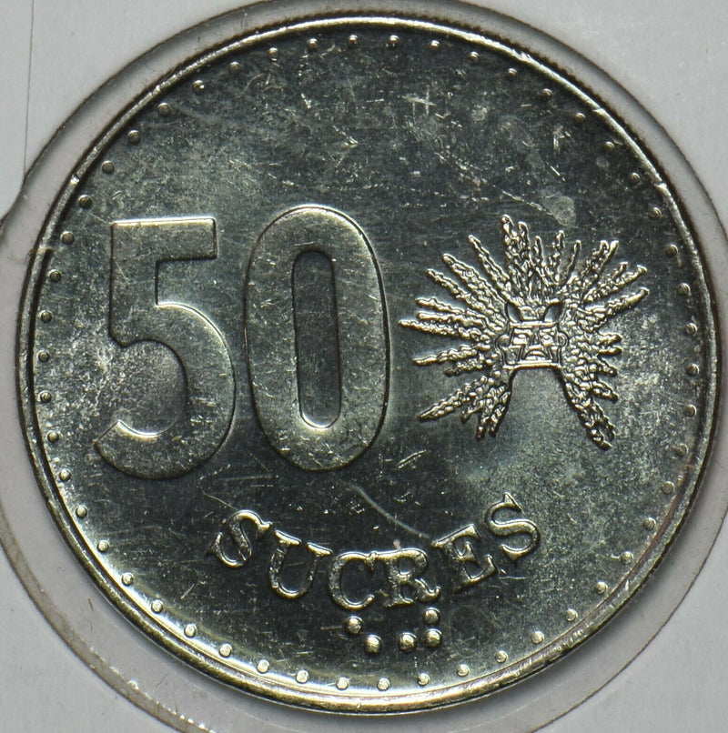 Ecuador 1988 50 Sucres 152076 combine shipping