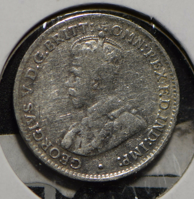 Australia 1927 3 Pence Kangaroo animal Emu  901263 combine shipping