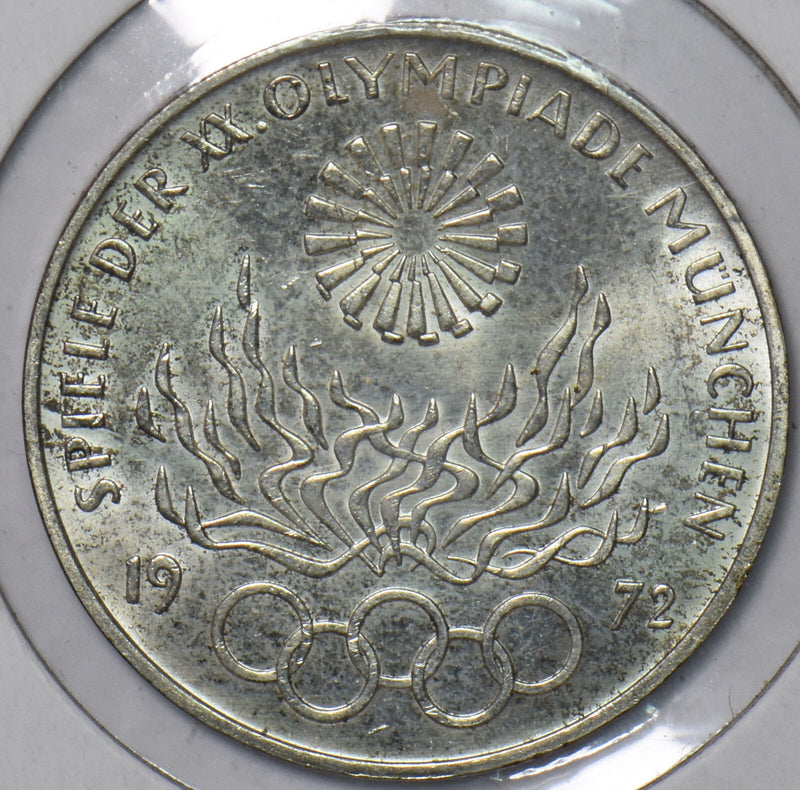 Germany 1972 G 10 Mark Eagle animal Olympic Games 1972 in Munich 195152 combine