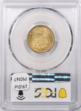 Spain 1953 Peseta PCGS MS 65 1956 PI0167 combine shipping