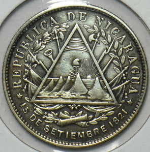 Nicaragua 1887 20 Centavos 296835 combine shipping