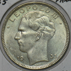Belgium 1935 20 Francs 491035 combine shipping