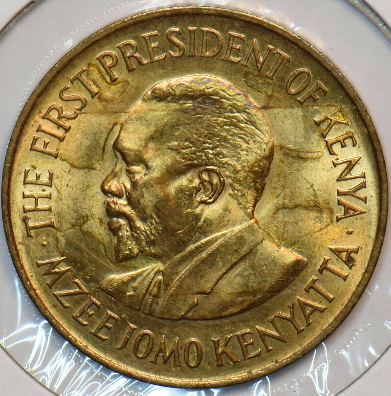Kenya 1978 10 Cents Lion animal 195273 combine shipping