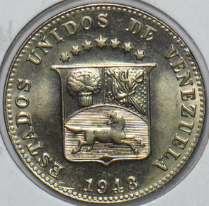 Venezuela 1948 12 1/2 Centimos Horse animal 296427 combine shipping