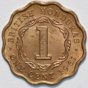 British Honduras 1961 Cent Queen Elizabeth II 293373 combine shipping