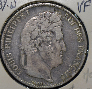 France 1837 5 Francs  290622 combine shipping